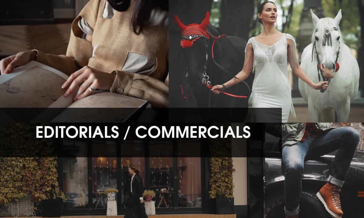 Editorial and commercial film