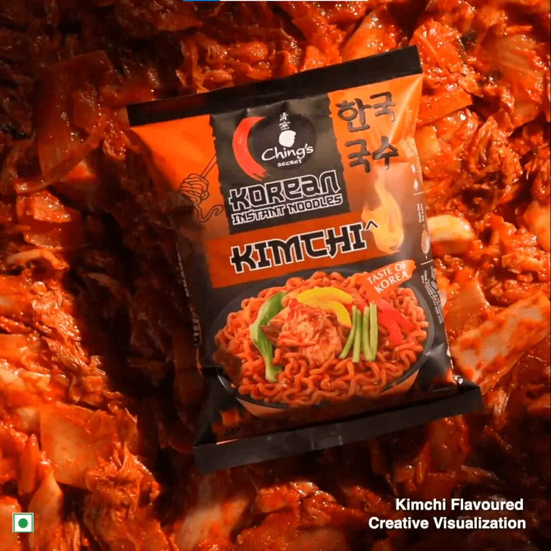 Ching's Korean Noodles: Kimchi & Spicy Veg AI film