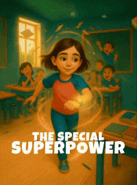 The Special Superpower: animated storybook preview